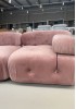 Mario Bellini Modular Sofa Replica Pink velvet 2-seater